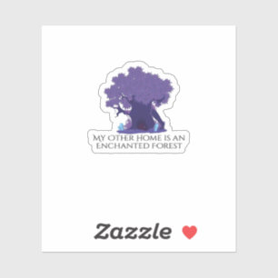 Whimsigoth Ink – Mystieke bossen, manen en magisch Sticker