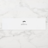 Whimsigoth Ink – Mystieke bossen, manen en magisch Waterfles Etiket (Enkel label)