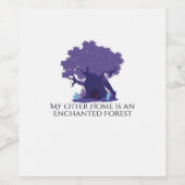 Whimsigoth Inkt – Mystieke Bossen, Manen & Magie A Wijn Etiket (Enkel label)