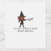 Whimsigoth Inkt – Mystieke Bossen, Manen & Magie A Wijn Etiket (Enkel label)