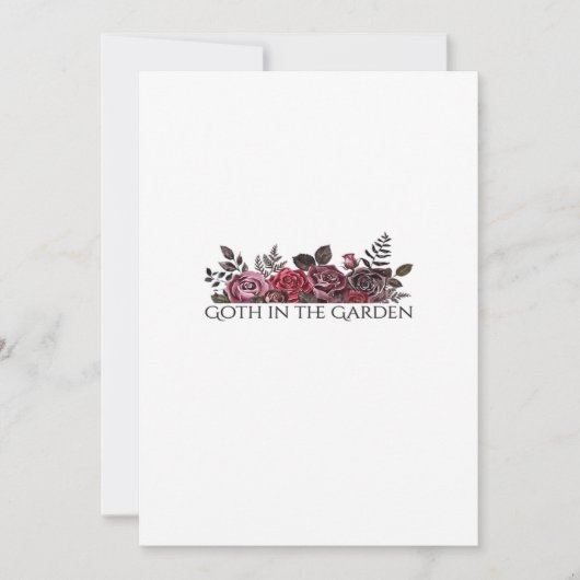 Whimsigoth Inkt – Mystieke Bossen, Manen & Magie C Feestdagenkaart (Voorkant)