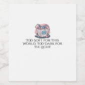 Whimsigoth Inkt – Mystieke Bossen, Manen & Magie C Wijn Etiket (Enkel label)