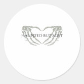 Whimsigoth Inkt – Mystieke Bossen, Manen & Magie F Ronde Sticker (Voorkant)