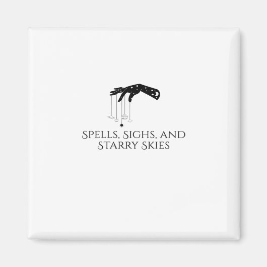 Whimsigoth Inkt – Mystieke Bossen, Manen & Magie O Magneet (Voorkant)