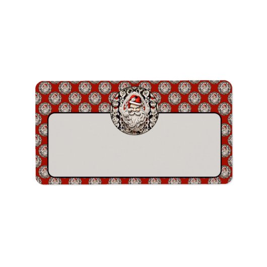 WHIMSIGOTH KERST adres/verzendlabel Etiket (Voorkant)