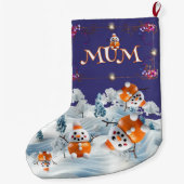 WHIMSIGOTH-kous Grote Kerstsok (Achterkant)