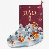 WHIMSIGOTH-kous Grote Kerstsok (Achterkant)