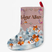 WHIMSIGOTH-kous Kleine Kerstsok (Achterkant)