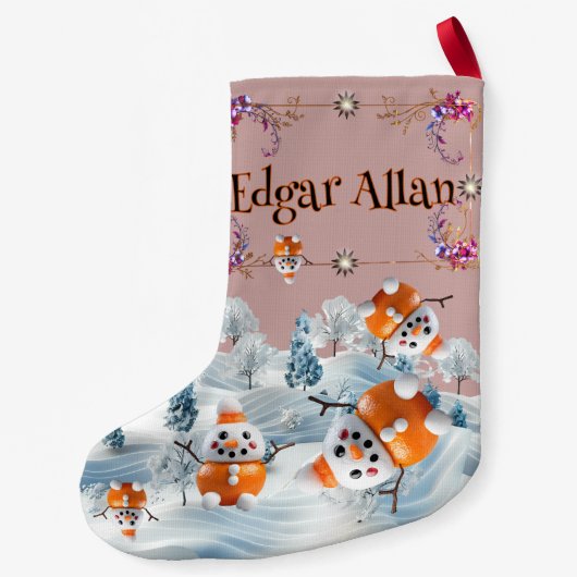 WHIMSIGOTH-kous Kleine Kerstsok (Achterkant)