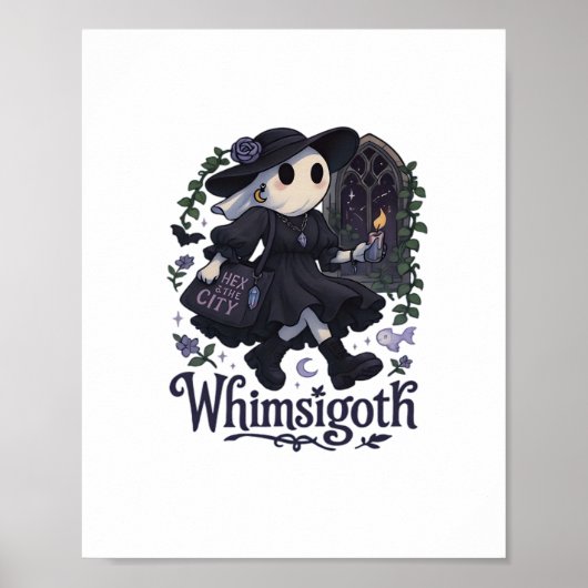 Whimsigoth met City Classic – Urban Magic ontmoet  Poster (Voorkant)