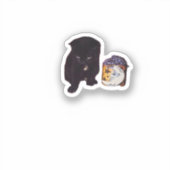 Whimsigoth met Kaart Sticker (Voorkant)