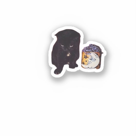 Whimsigoth met Kaart Sticker (Voorkant)