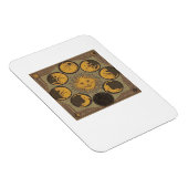 Whimsigoth Moon Classic Magneet (Rechterzijde)