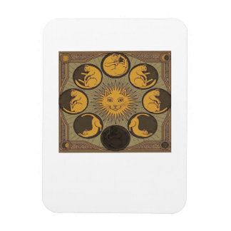 Whimsigoth Moon Classic Magneet