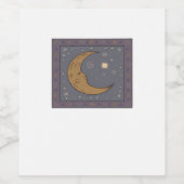Whimsigoth Moon Classic Wijn Etiket (Enkel label)