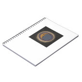 Whimsigoth Moon Print Notitieboek (Linkerzijde)