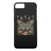 Whimsigoth Moth Shirt, Botanische Vlinder T Shirt Case-Mate iPhone Case (Achterkant)