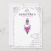 Whimsigoth Mystical Love Potion Bachelorette Party Kaart (Voorkant)