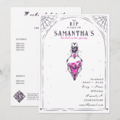 Whimsigoth Mystical Love Potion Bachelorette Party Kaart (Voorkant / Achterkant)