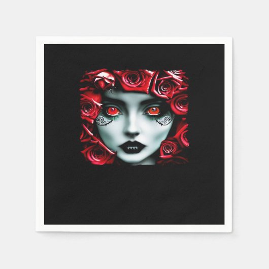 Whimsigoth - Mystieke bossen en maanmagie Servet (Voorkant)