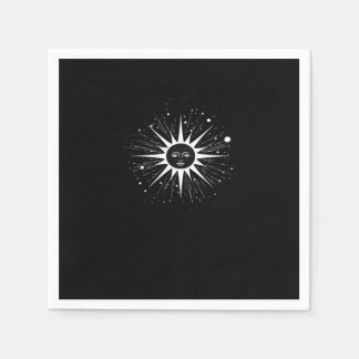 Whimsigoth Night Sky Sun Moon Witchy Classic Hallo Servet