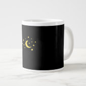 Whimsigoth Night Sky Sun Moon Witchy Grote Koffiekop (Voorkant rechts)