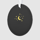 Whimsigoth Night Sky Sun Moon Witchy Ornament (voorkant)