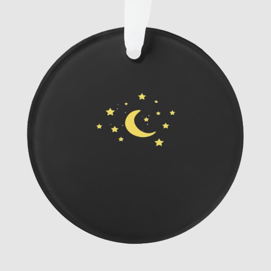 Whimsigoth Night Sky Sun Moon Witchy Ornament (voorkant)