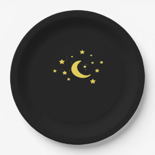 Whimsigoth Night Sky Sun Moon Witchy Papieren Bordje