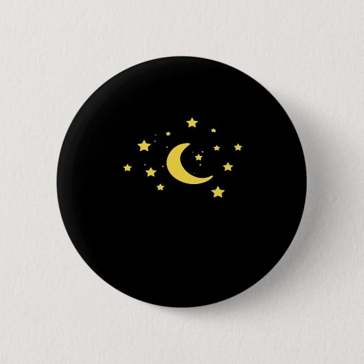 Whimsigoth Night Sky Sun Moon Witchy Ronde Button 5,7 Cm (Voorkant)