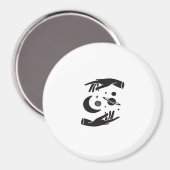 Whimsigoth ontwerp magneet (Voorkant / Achterkant)