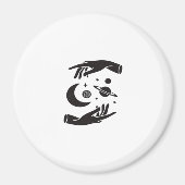 Whimsigoth ontwerp magneet (Voorkant)