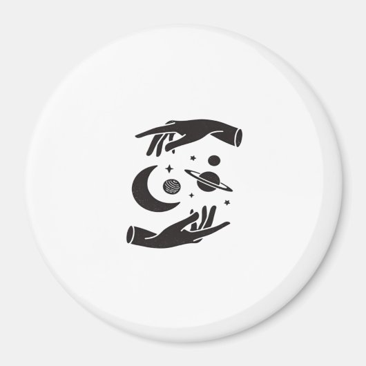 Whimsigoth ontwerp magneet (Voorkant)