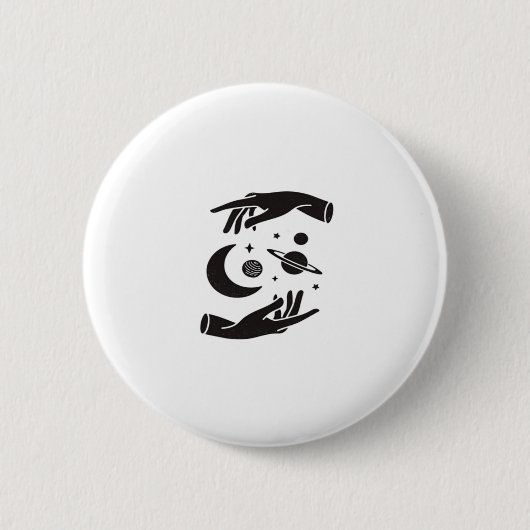 Whimsigoth-ontwerp Ronde Button 5,7 Cm (Voorkant)