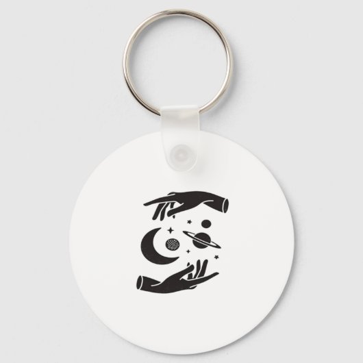 Whimsigoth-ontwerp Sleutelhanger (Voorkant)