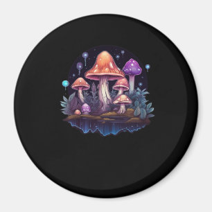 Whimsigoth paddenstoelen en kristallen magneet
