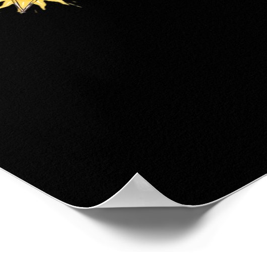 Whimsigoth Pentagram Sun Classic Poster (Hoek)