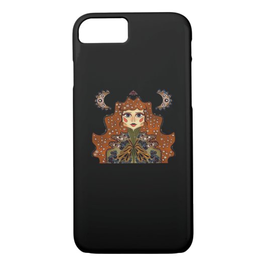 Whimsigoth Portrait Classic Case-Mate iPhone Case (Achterkant)