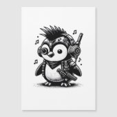 Whimsigoth Punkrock Weirdcore Penguin  kunst (Voorkant)