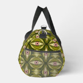 Whimsigoth Roze Oog Groen Botanisch Maximalistisch Plunjezak (Rechts)