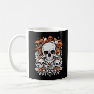 Whimsigoth Skulls & Mushrooms  Botanische leeftijd Koffiemok