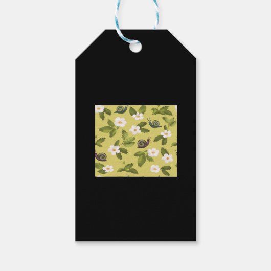 Whimsigoth Snail Classic Cadeaulabel (Voorkant)