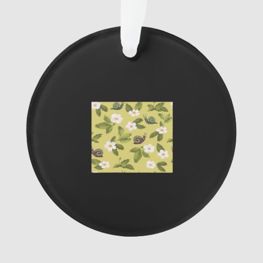 Whimsigoth Snail Classic Ornament (voorkant)