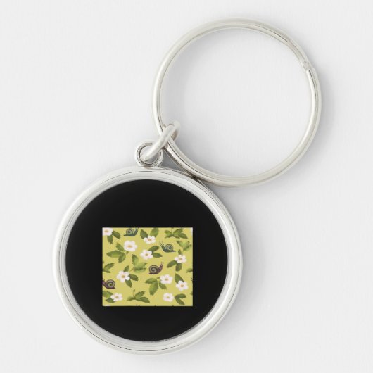 Whimsigoth Snail Classic Sleutelhanger (Voorkant)