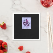 Whimsigoth Snake Spinnen Bloemen Servet (Insitu)