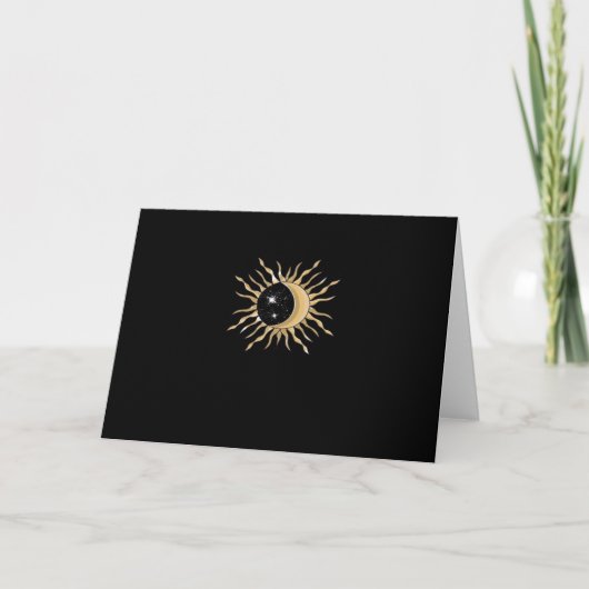 Whimsigoth Sun Moon Space Classic Kaart (Voorkant)