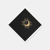 Whimsigoth Sun Moon Space Classic Servet (Hoek)