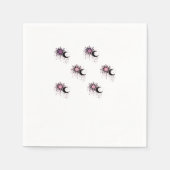 Whimsigoth Sun Moon Witchy Servet (Voorkant)