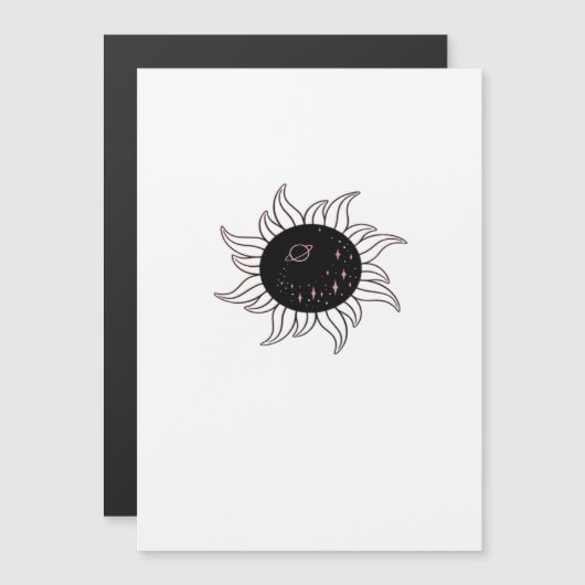 Whimsigoth Sun Space Mountains en zonsondergang (Voorkant / Achterkant)