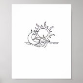 Whimsigoth Sun Zee Witchy Poster (Voorkant)